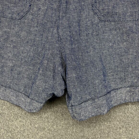 Old Navy Shorts Womens Large High Rise Linen Blend Lightweight Summer - Picture 14 of 15